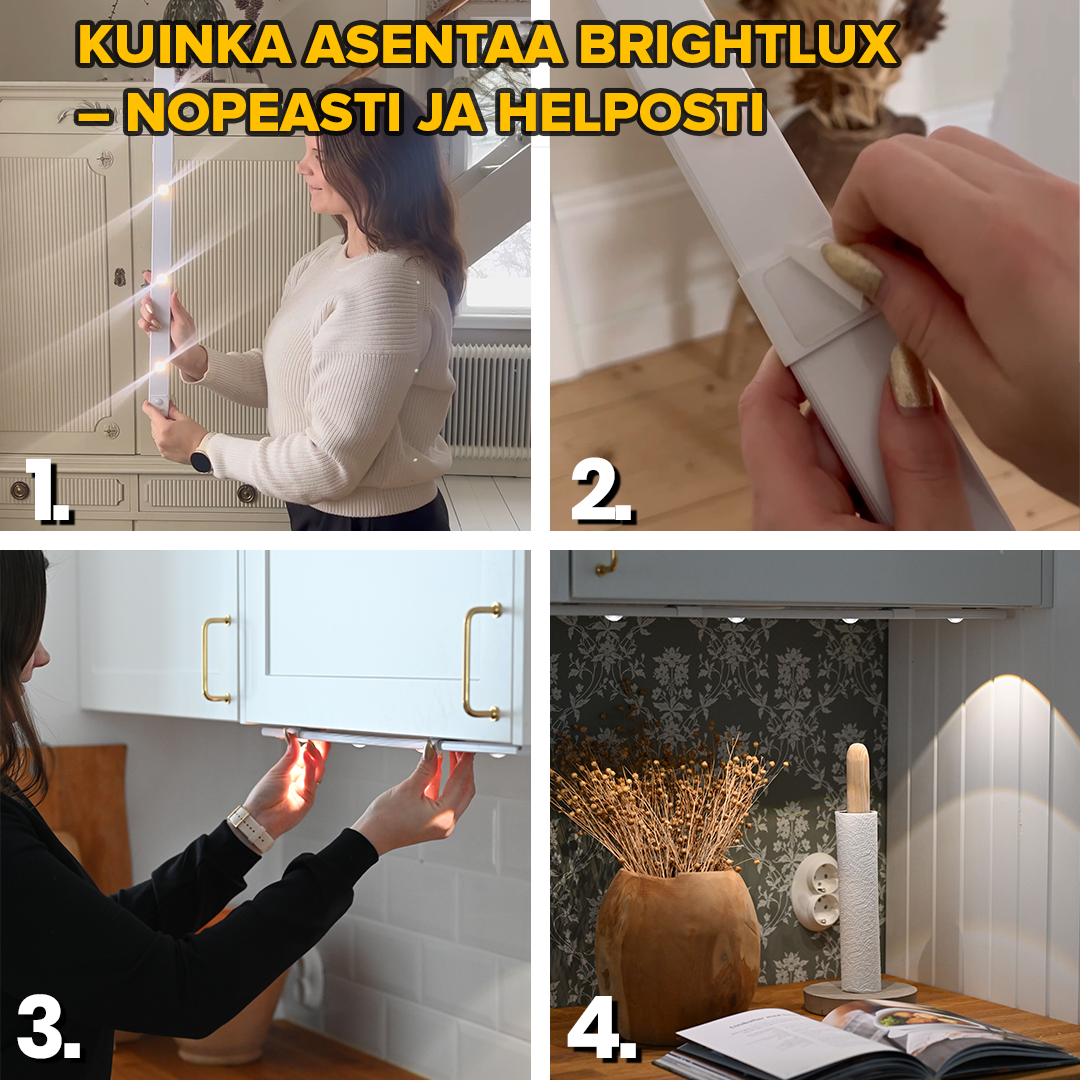 BrightLux™ – Langaton LED-valaisin