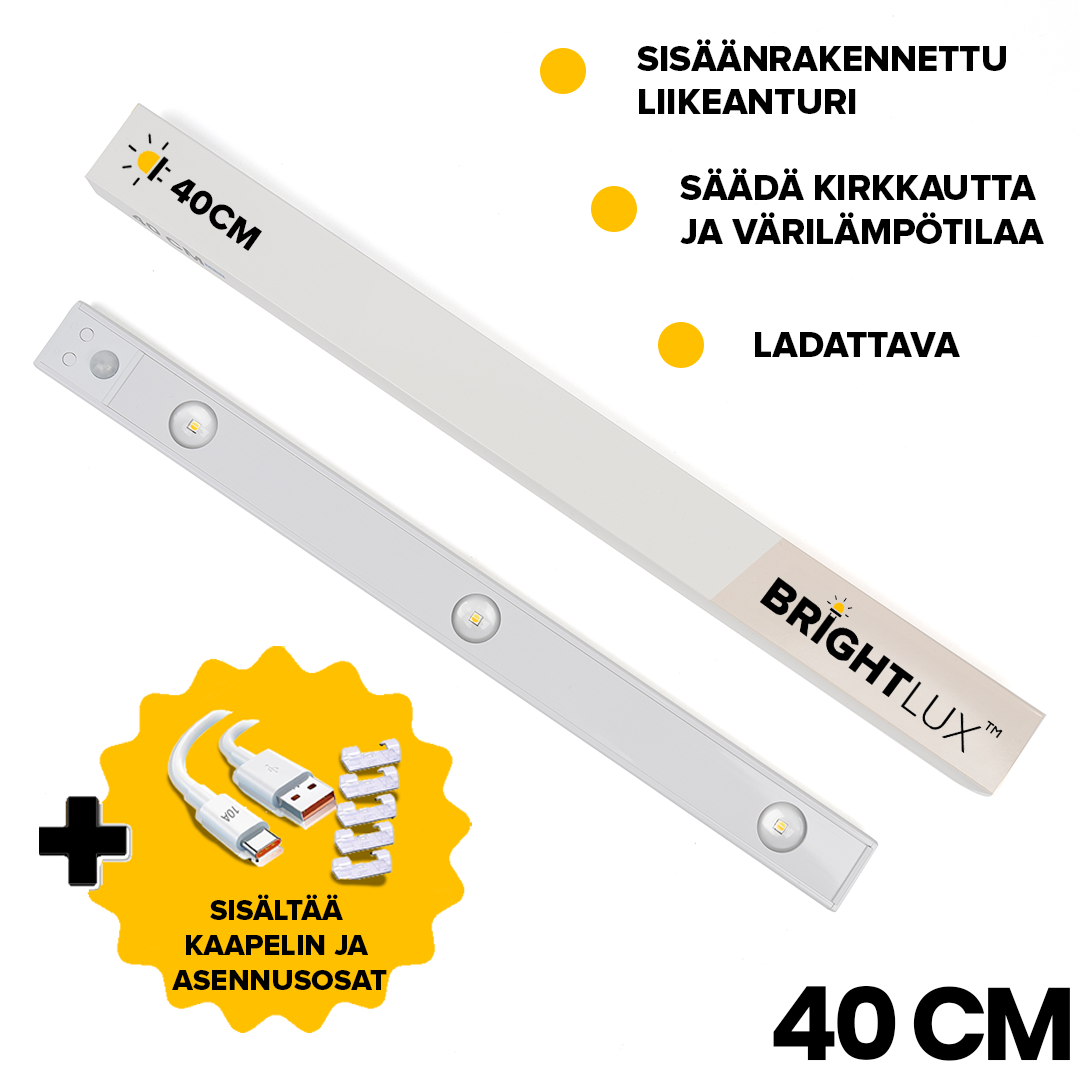 BrightLux™ – Langaton LED-valaisin