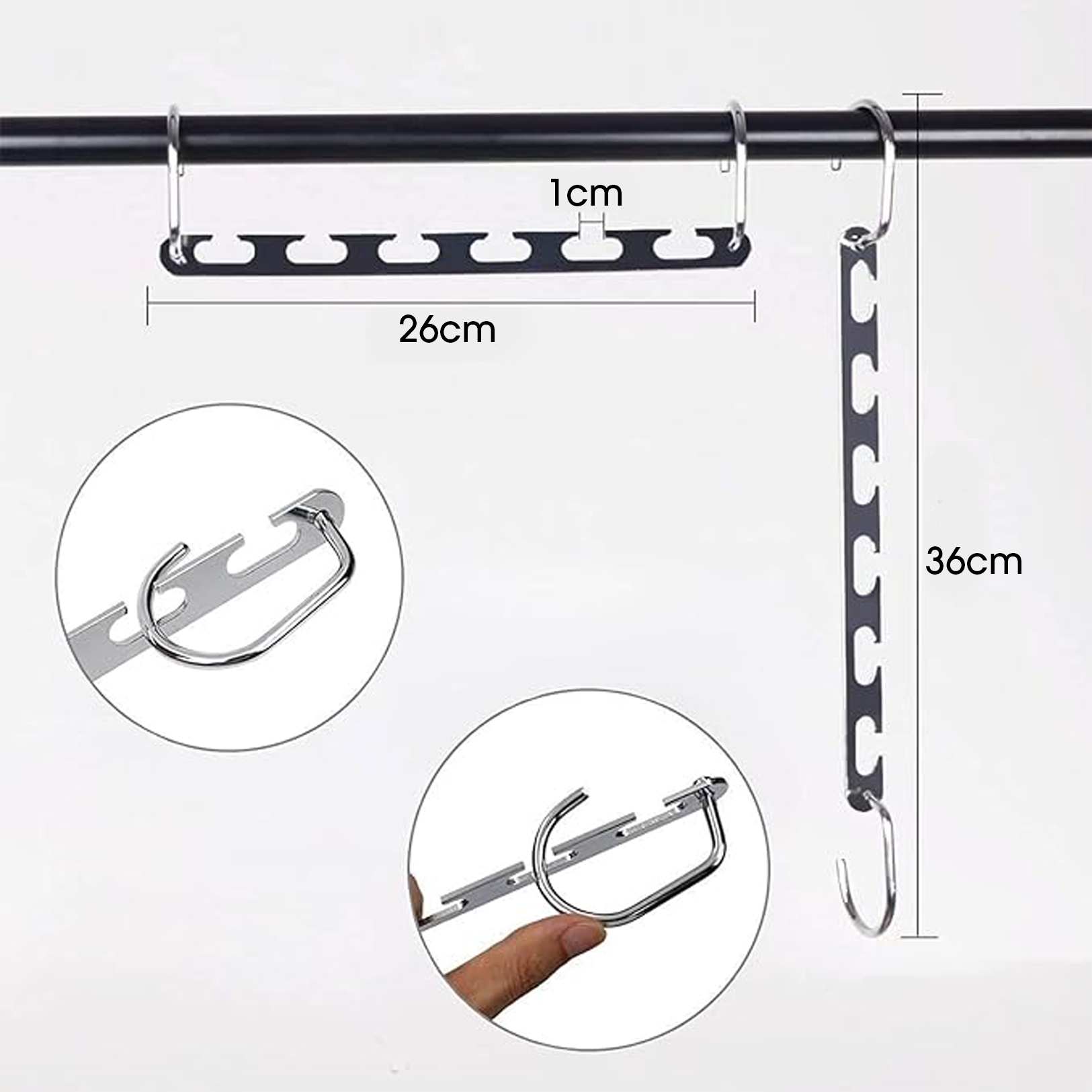 SmartHang™ - Multifunksjonell Kleshenger