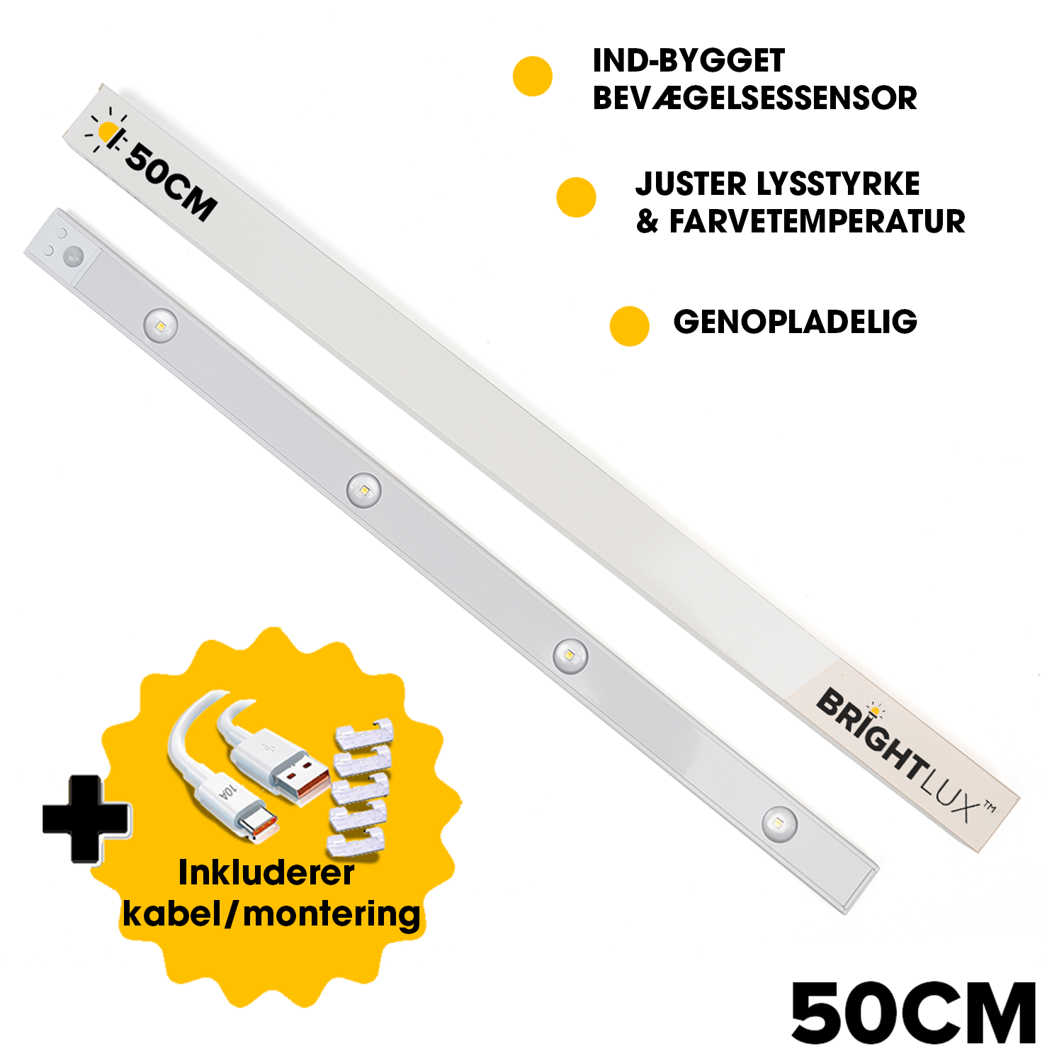 BrightLUX™ Trådløs LED-lampe