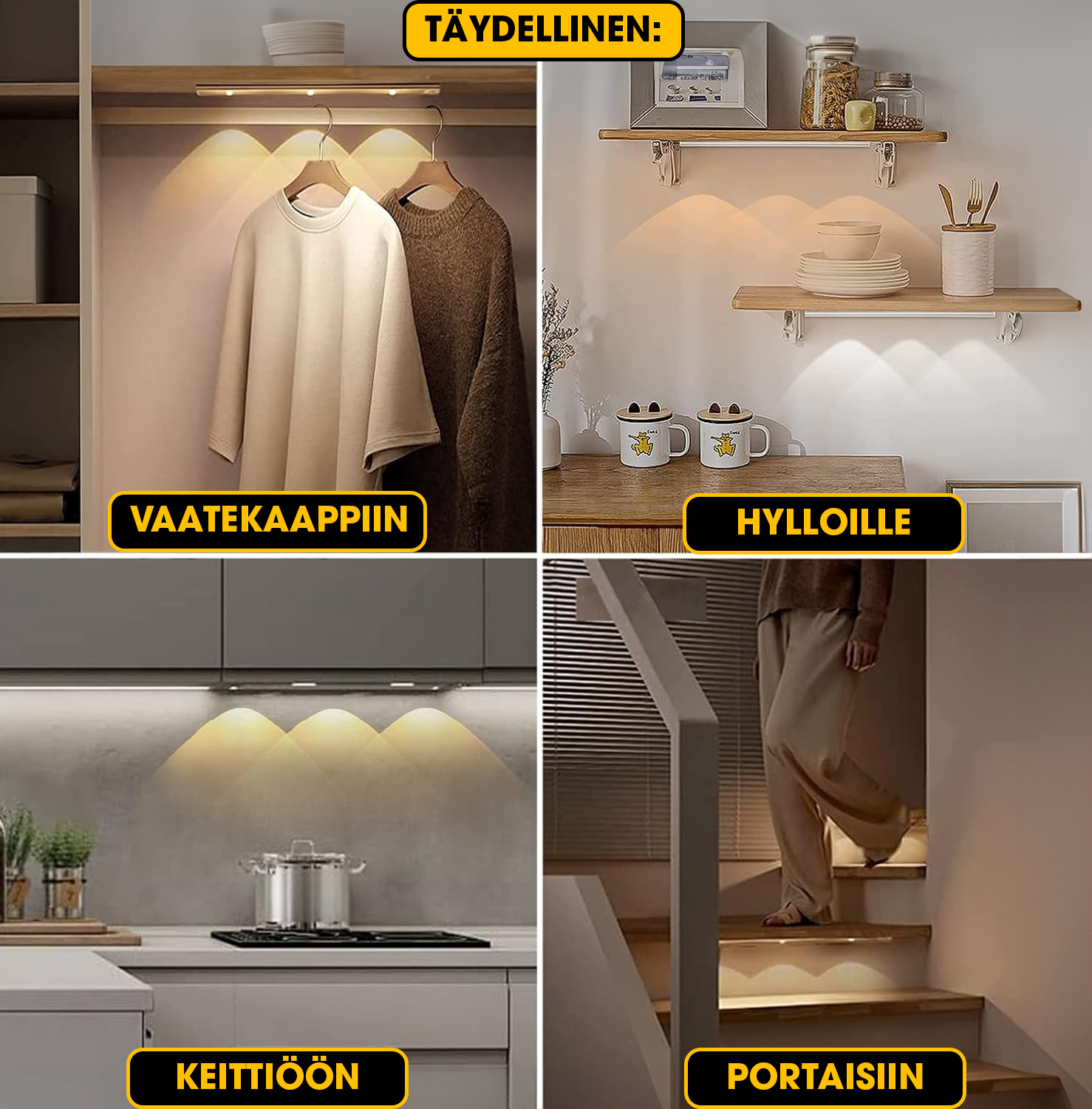 BrightLux™ – Langaton LED-valaisin
