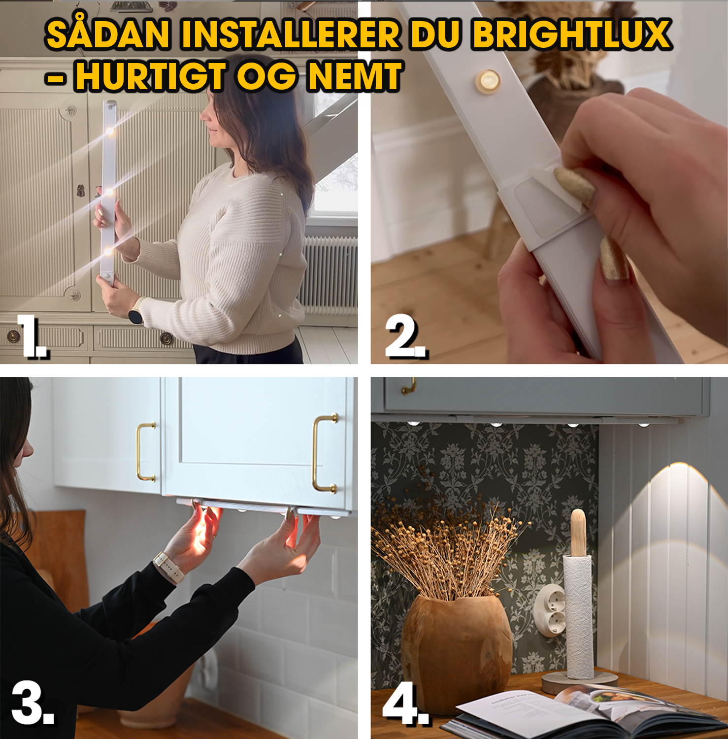 BrightLUX™ Trådløs LED-lampe